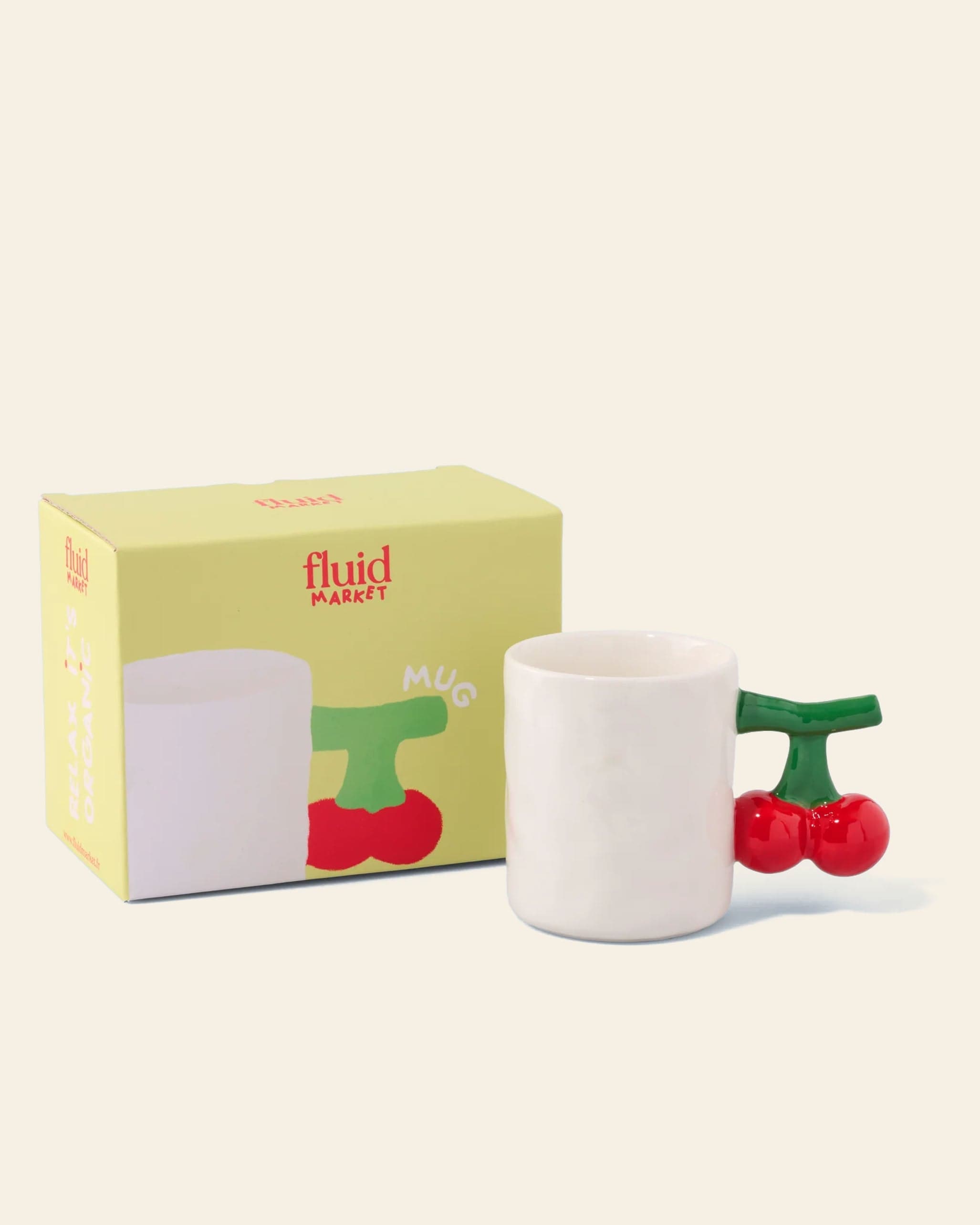 Orchard Studio Cherry Mug view 2