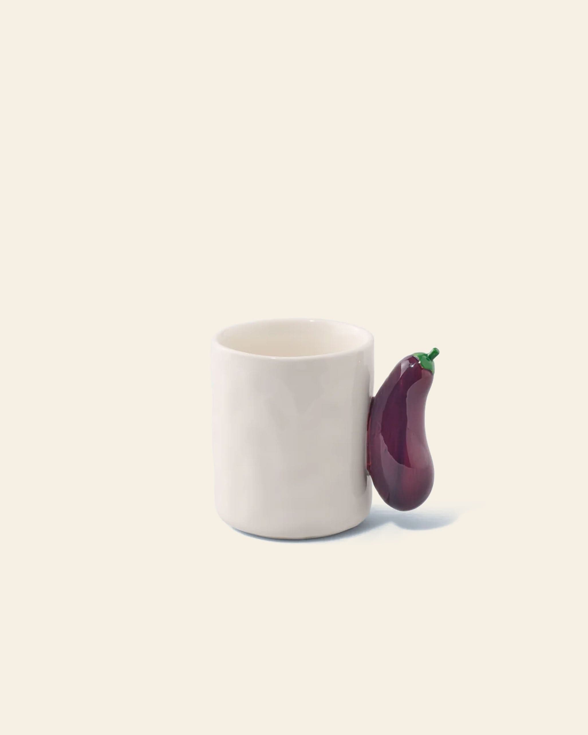 Orchard Studio Eggplant Mug