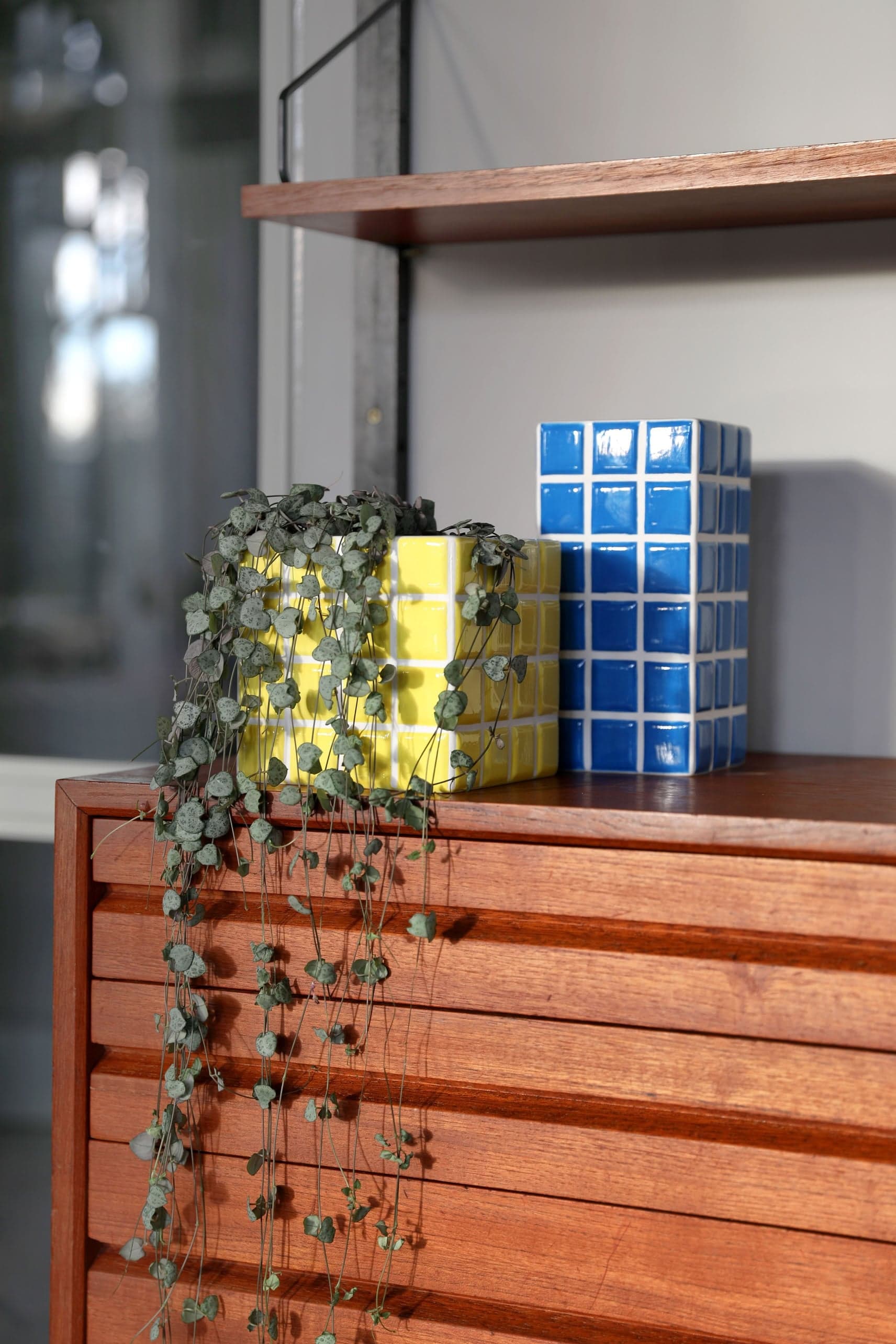 Tessel & Co. Tiled Planter view 2