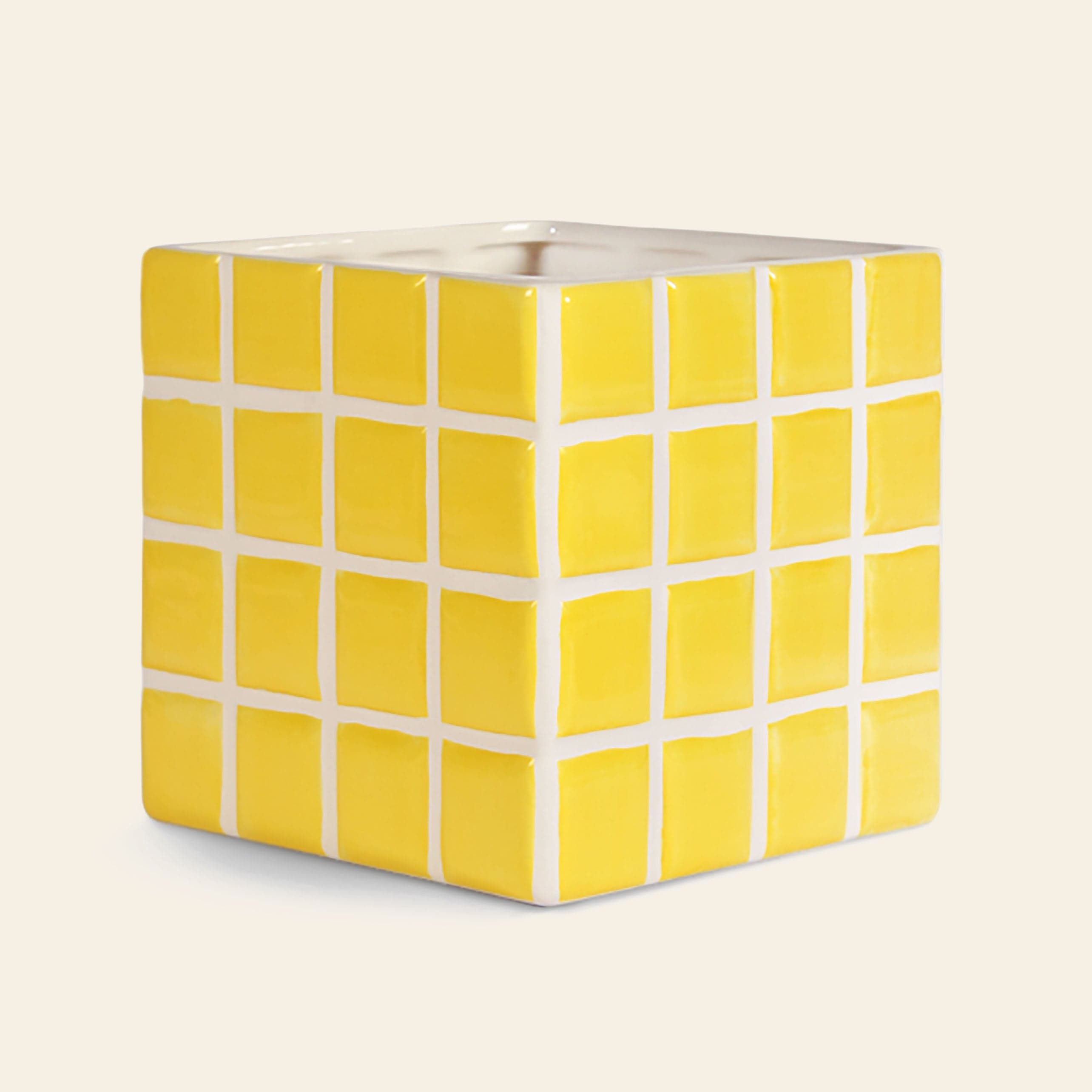 Tessel & Co. Tiled Planter