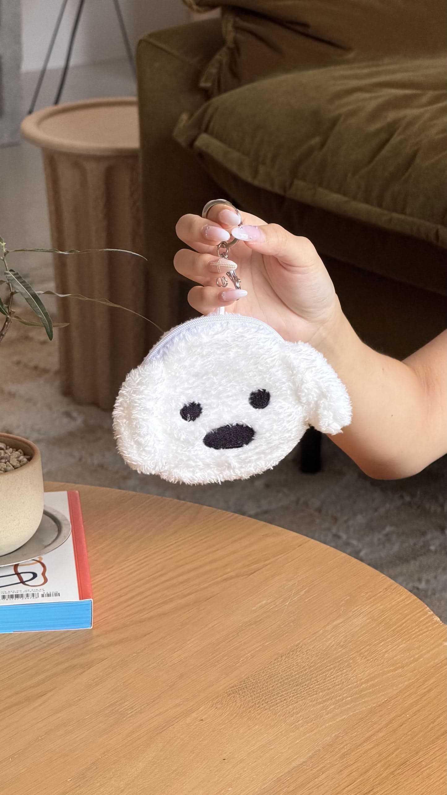 Inu Studio DOGS Plush Coin Purse Flat view 2