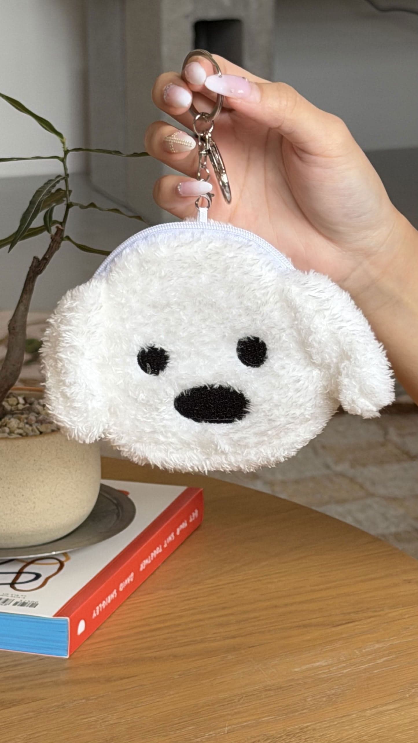 Inu Studio DOGS Plush Coin Purse Flat view 3