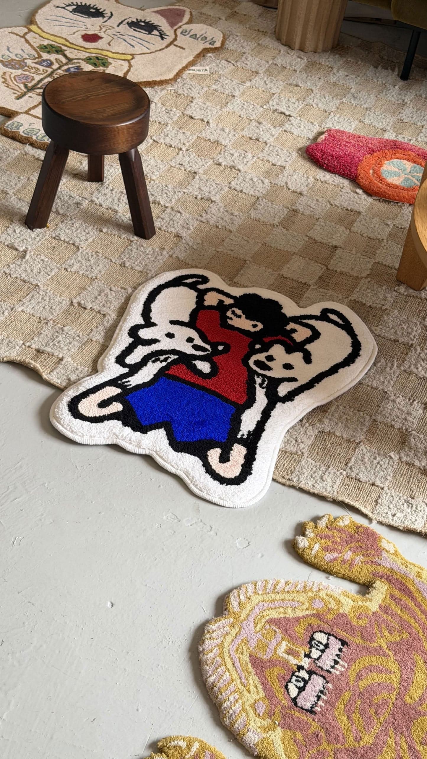 Inu Studio DOGS Rug Style A view 2
