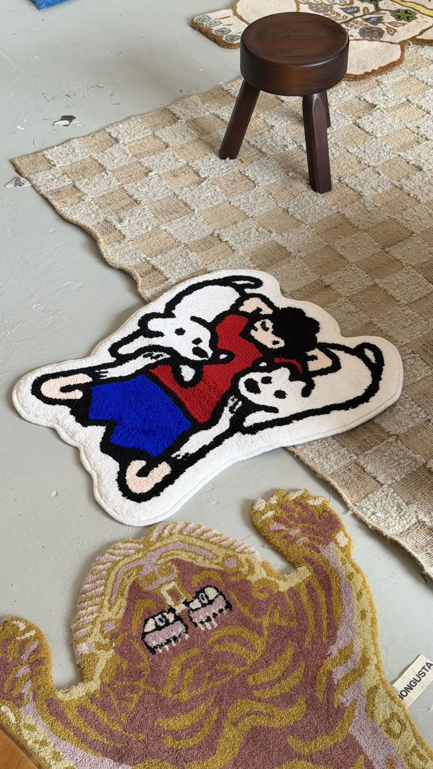 Inu Studio DOGS Rug Style A view 4