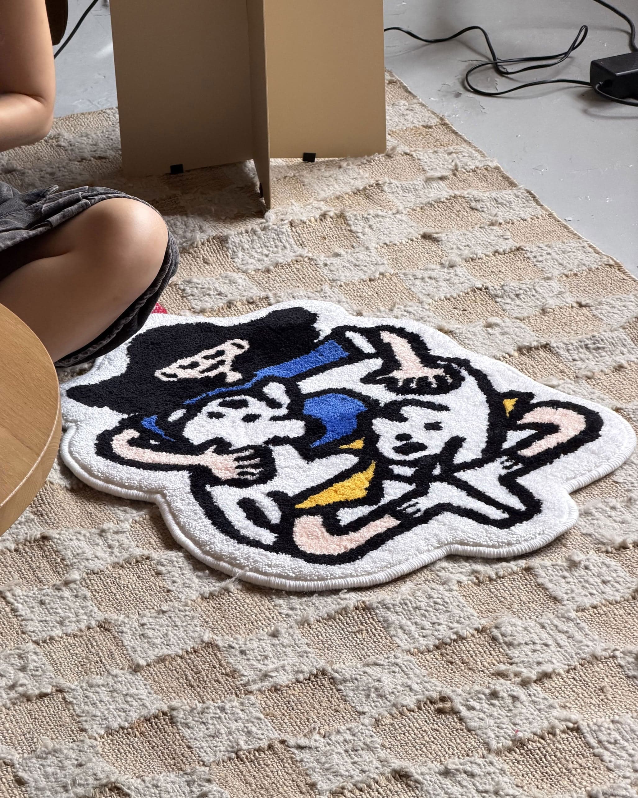 Inu Studio DOGS Rug Style B view 2