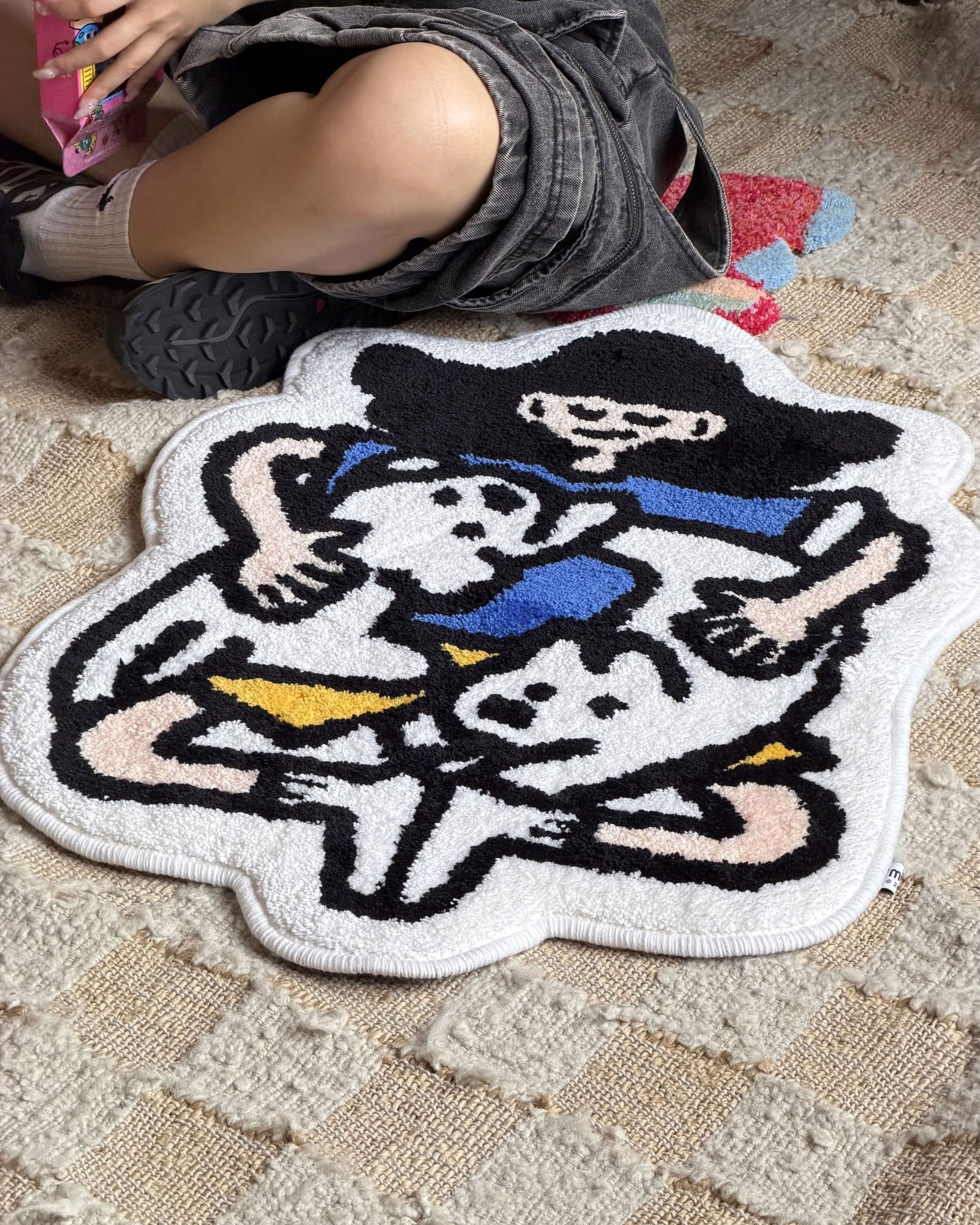 Inu Studio DOGS Rug Style B view 3