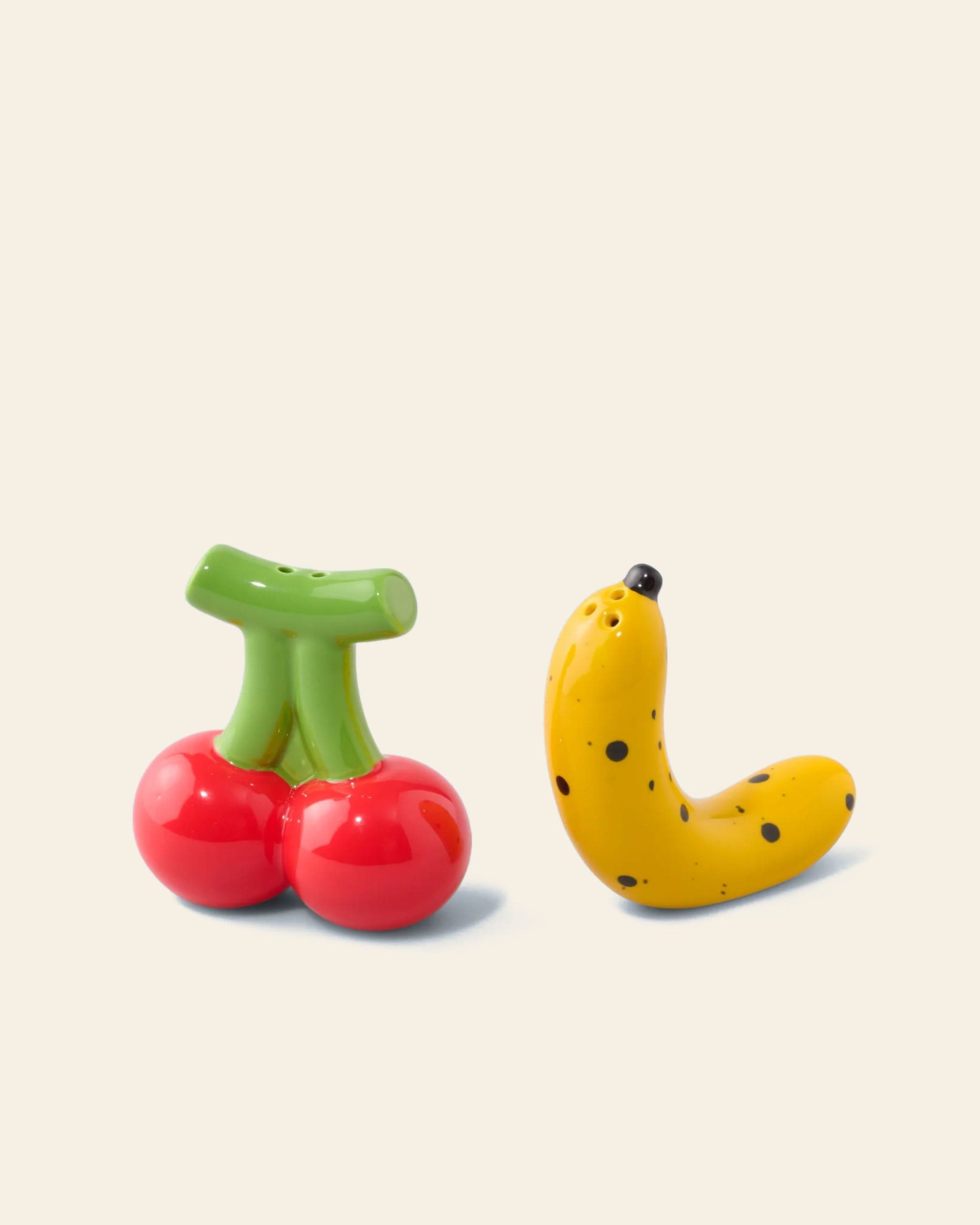 Orchard Studio Banana Cherry Salt and Pepper Set — Default