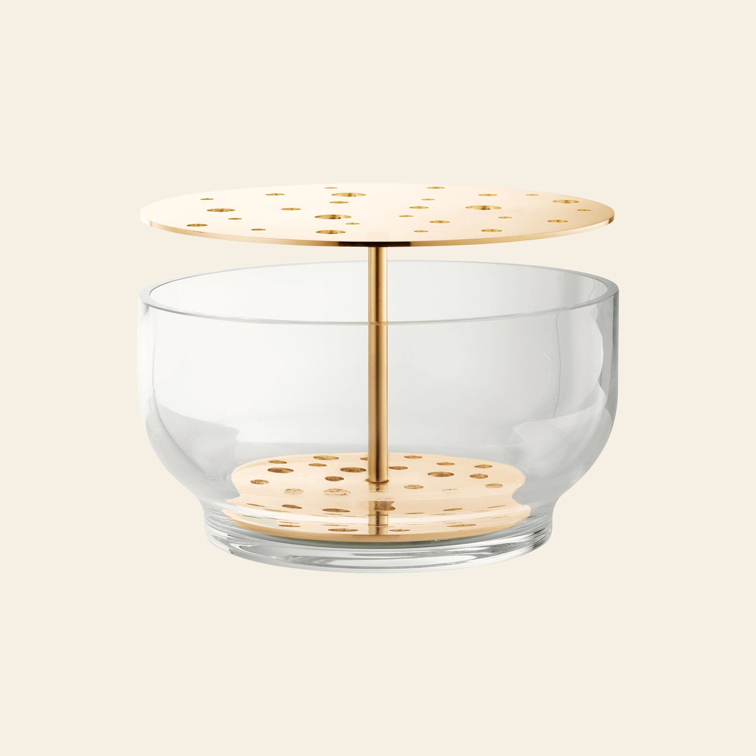 Norrform Ikebana Vase Large — Brass Plated