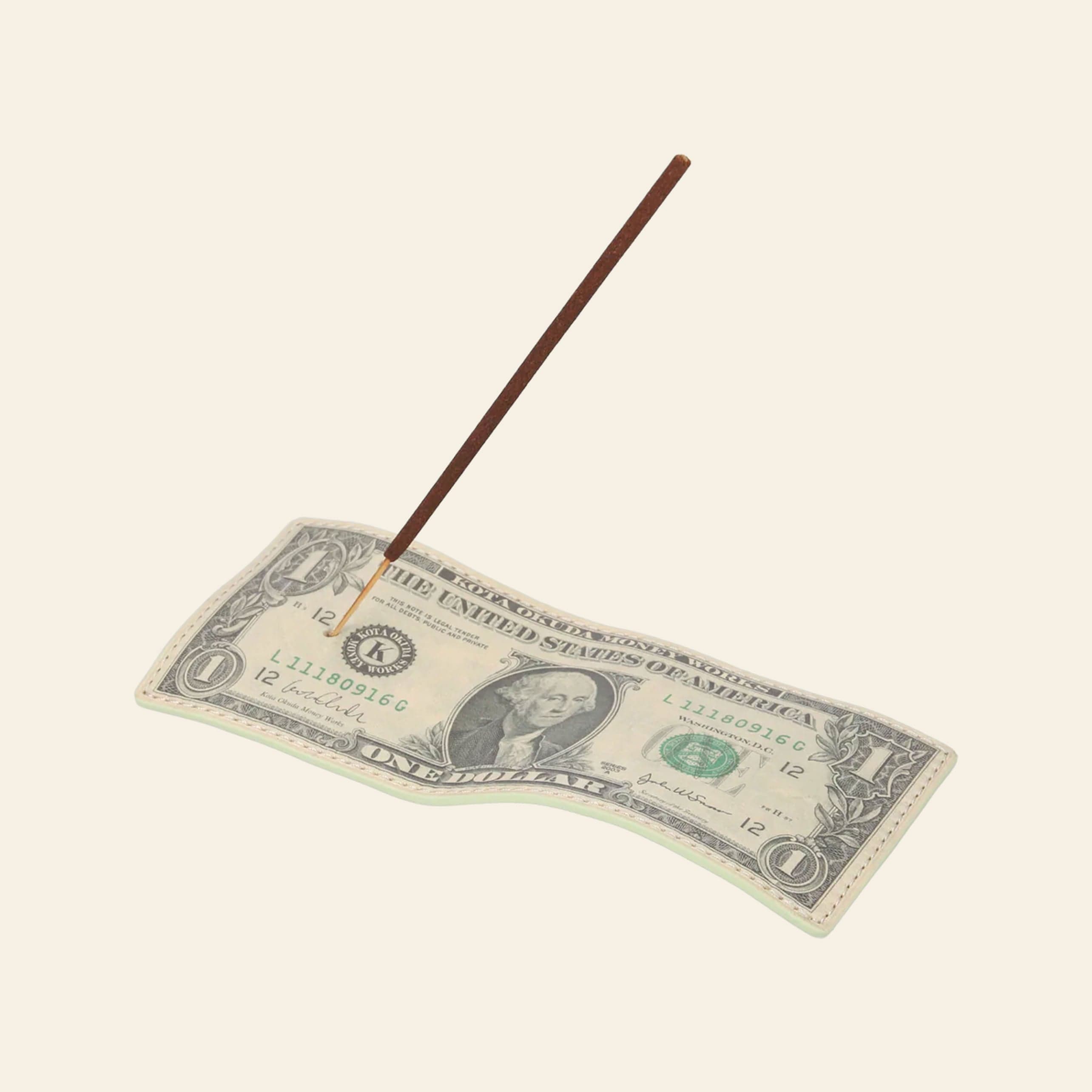 Loomworks Banknote Leather Incense Holder — Default