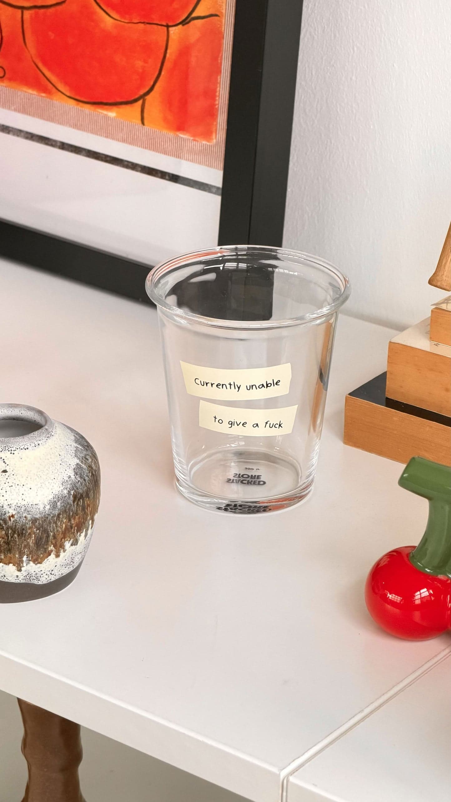 Motley Reality Check Cup - Currently Unable To Give A Fuck — Default